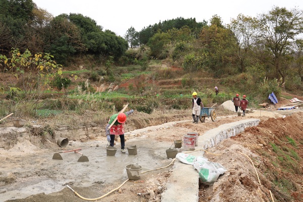 惠水推进高标准农田建设 筑牢粮食安全根基。