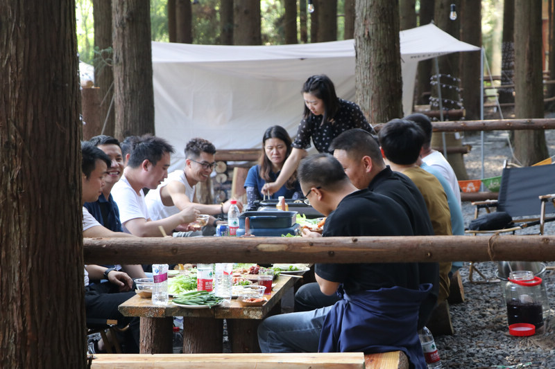 露营基地。李金苗摄