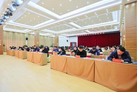 贵州共青团 2024 年重点工作部署会议现场。共青团贵州省委员会供图